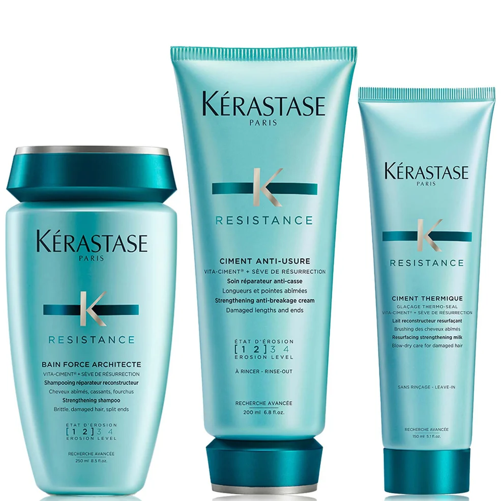 Kérastase Resistance Strengthening Trio For Fine to Medium Hair Image 1