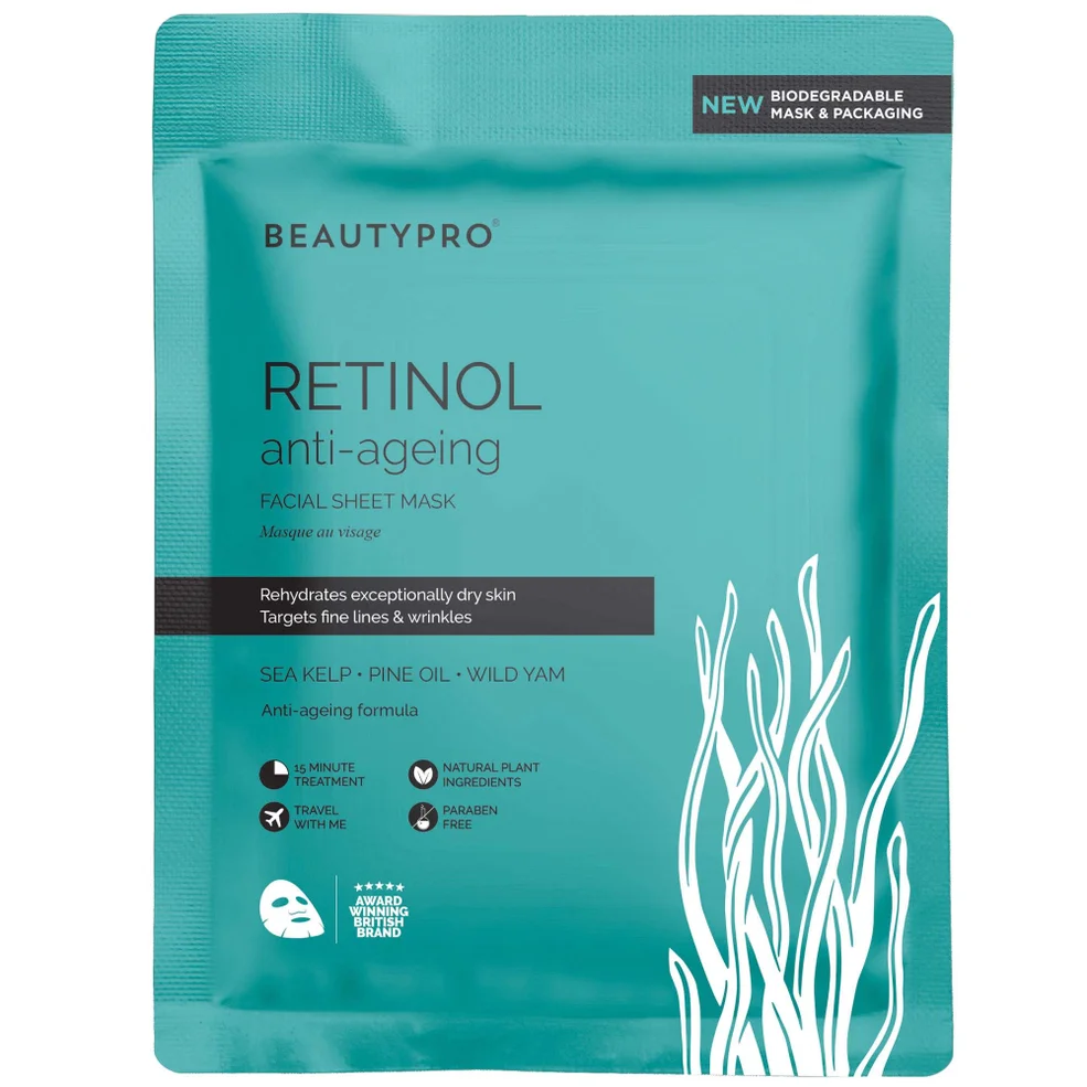 BeautyPro Retinol Face Mask 22ml Image 1