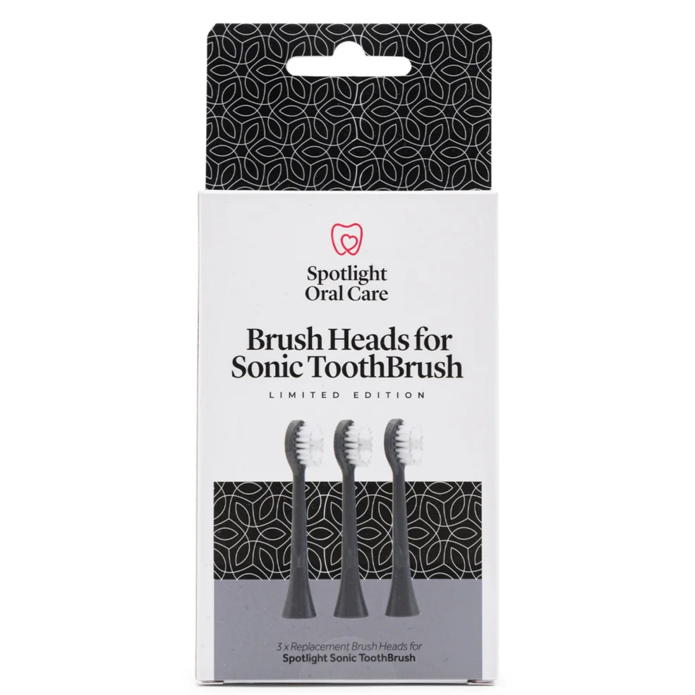 Spotlight Oral Care Sonic Head Replacements - Graphite Grey Image 1
