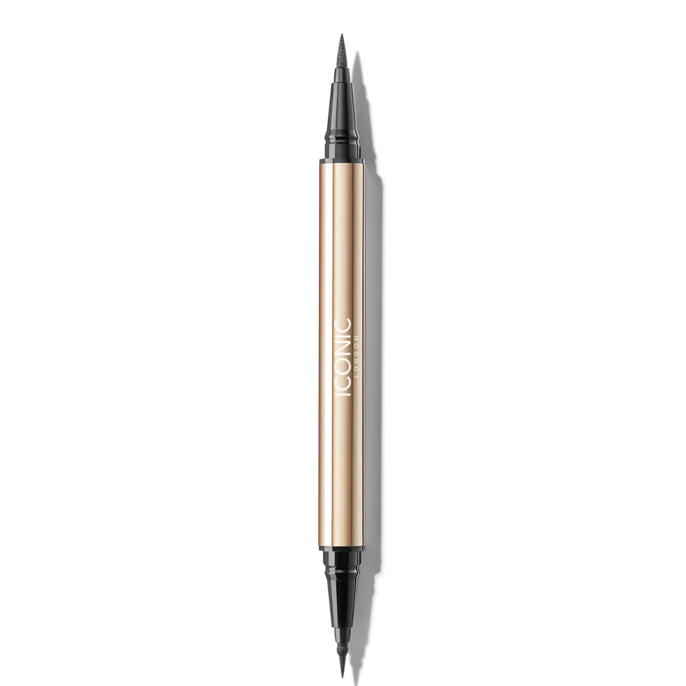 ICONIC London Enrich and Elevate Eyeliner - Black 2 x 0.4ml Image 1
