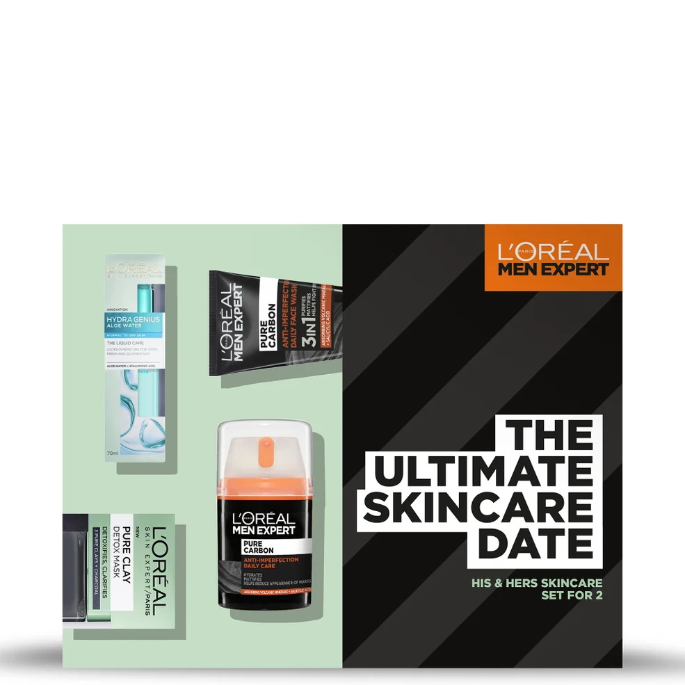 L'Oréal Men Expert and L'Oréal Paris The Ultimate Skincare Date Gift Set Image 1