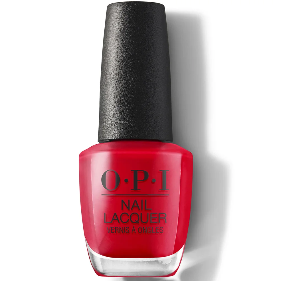 OPI Nail Lacquer Red Nail Polish - Cajun Shrimp 15ml Image 1