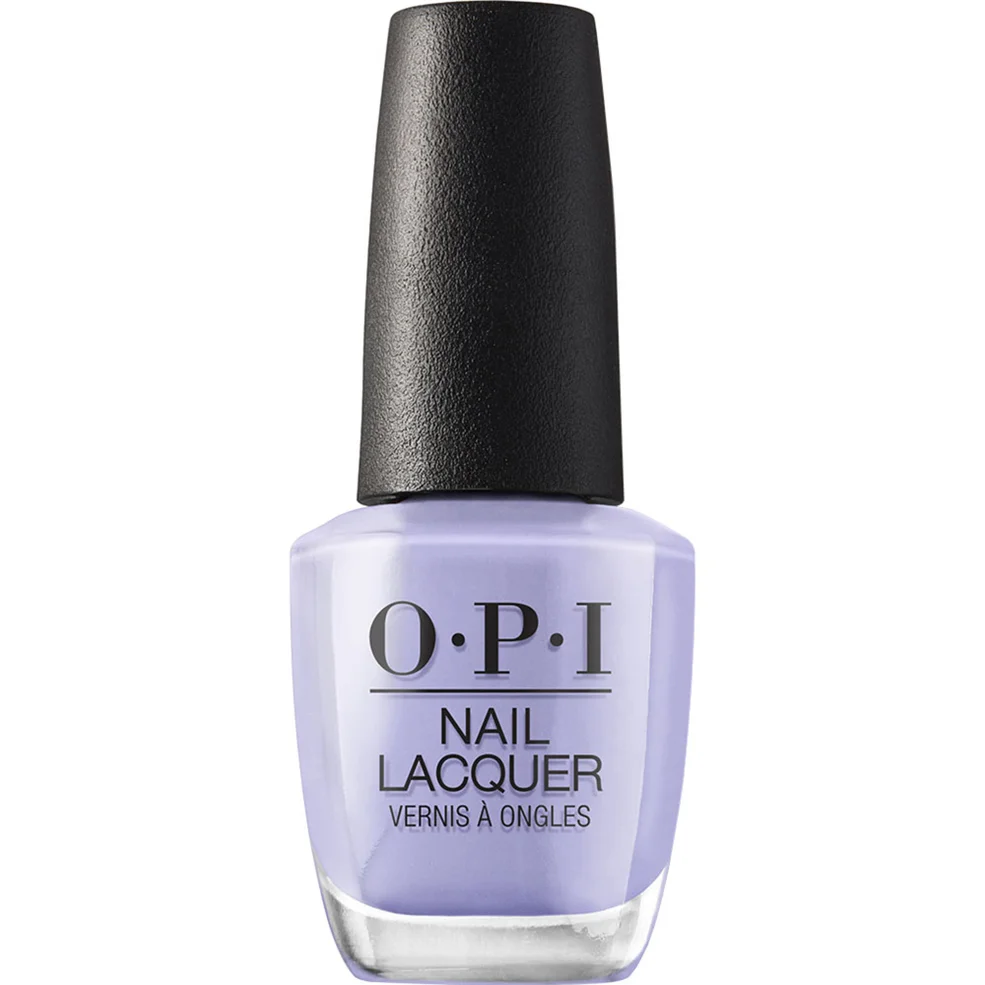 OPI Nail Lacquer Purple Grey Nail Polish - You're Such a Budapst 15ml Image 1
