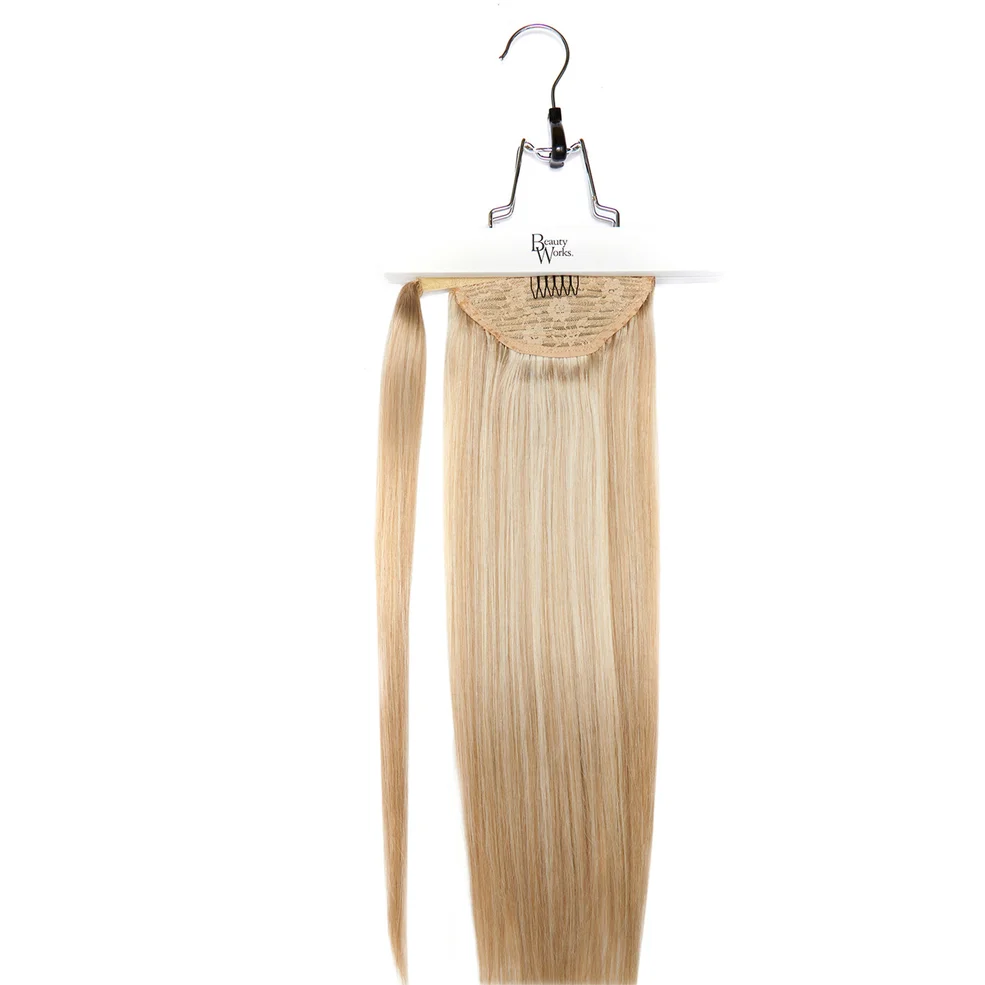 Beauty Works Super Sleek Invisi Pony 18 Inch Extensions (Various Colours) Image 1