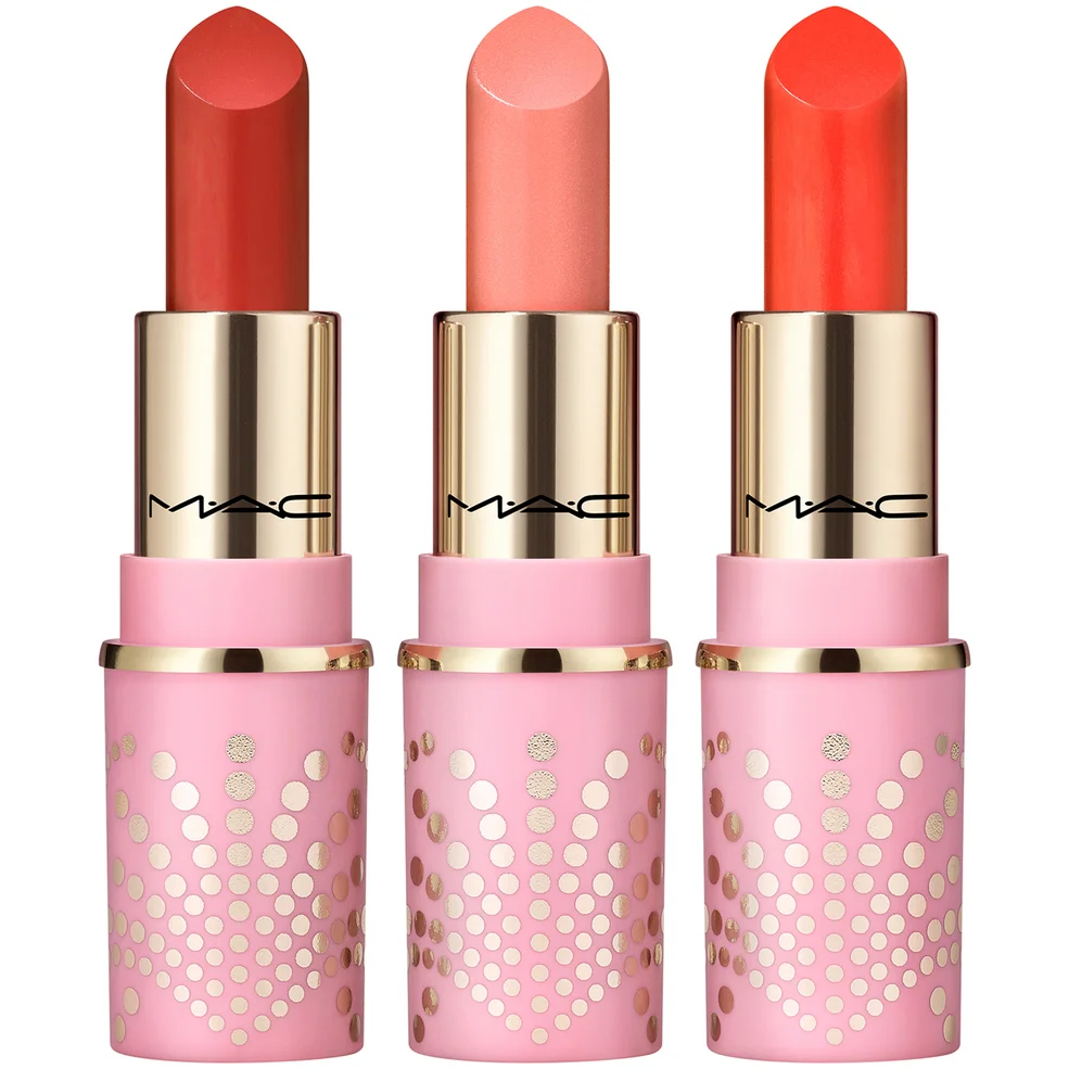 MAC Taste Of Bubbly Mini Lipstick Kit - Rosé Image 1