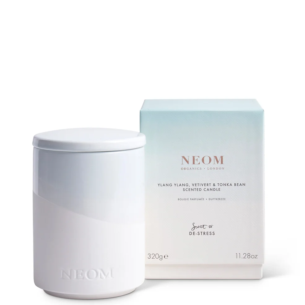 NEOM Ylang Ylang, Vetivert and Tonka Bean Scented Candle 320g Image 1