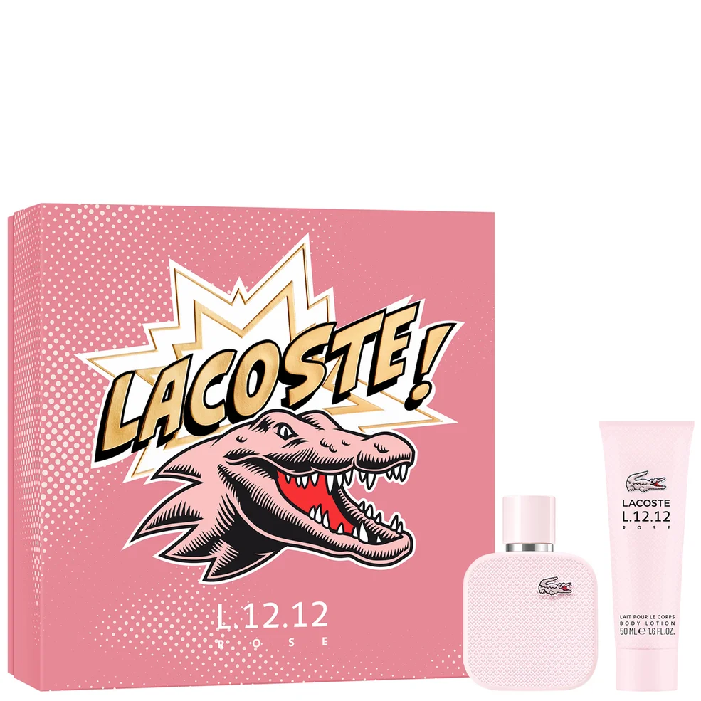 Lacoste Rose Women's Christmas Gift Set LOOKFANTASTIC