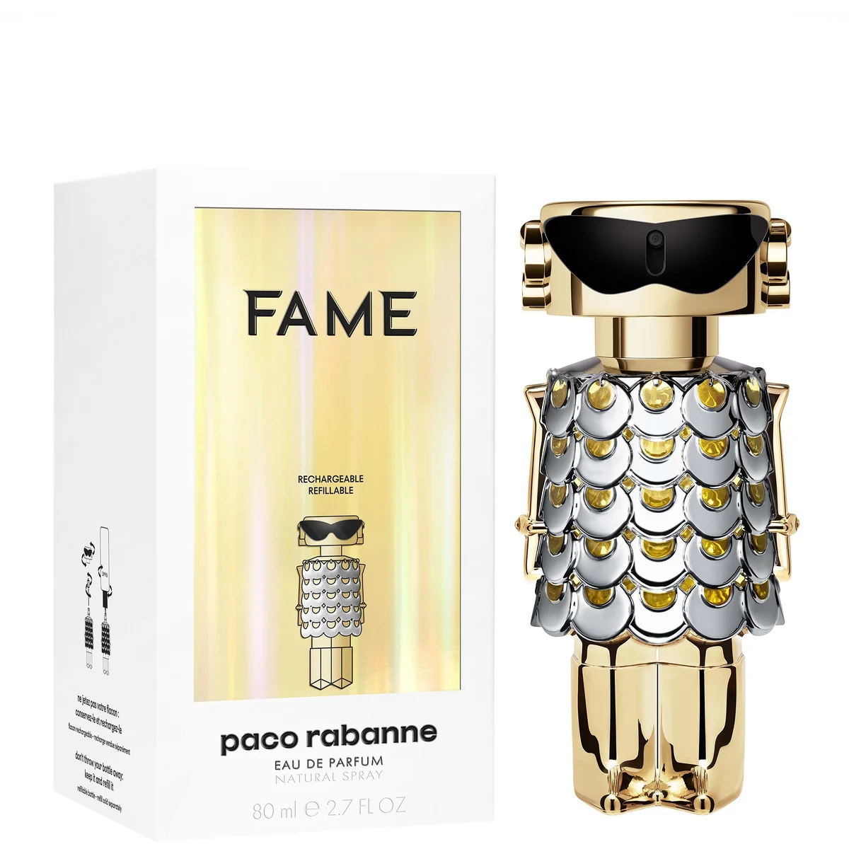 Paco Rabanne FAME Eau De Parfum 80ml LOOKFANTASTIC