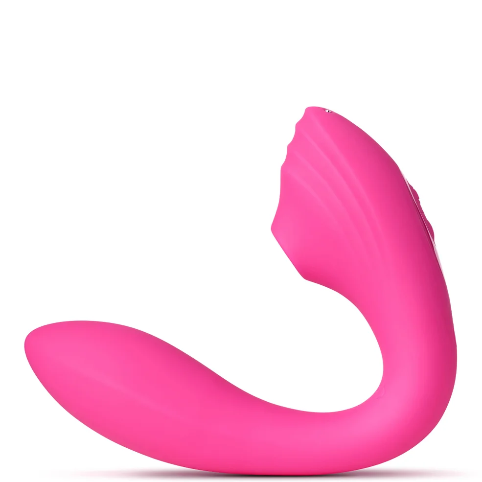 So Divine Pearl Vibe Suction and G-spot Stimulator Pink Image 1