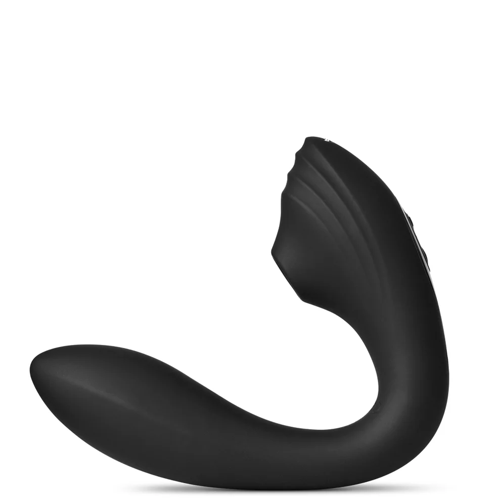 So Divine Pearl Vibe Suction and G-spot Stimulator Black Image 1