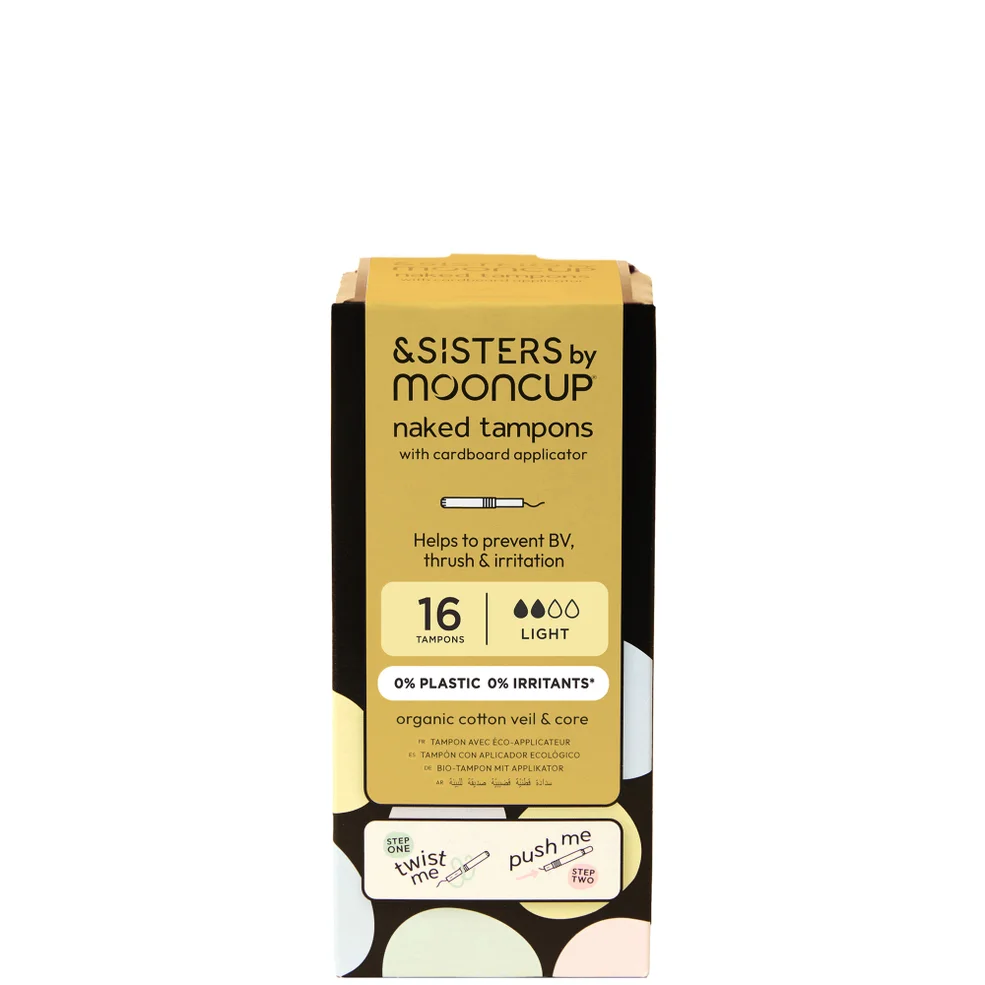 Mooncup Eco-Applicator Tampons - Light (16 pack) Image 1