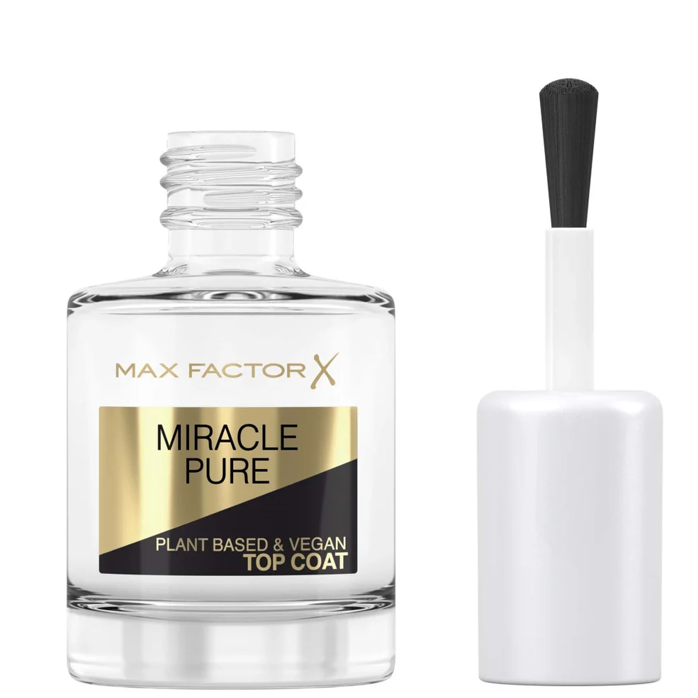 Max Factor Miracle Pure Nail Care Top Coat, 12ml Image 1