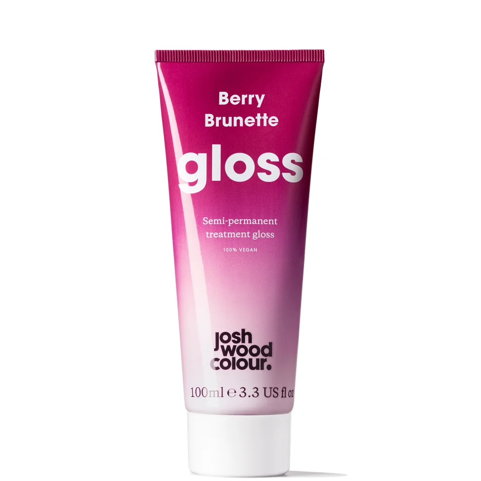 Josh Wood Colour Hair Gloss - Berry 100ml Image 1