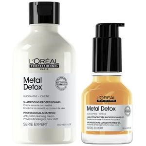 L'Oréal Professionnel Metal Detox Oil and Shampoo Bundle - undefined undefined