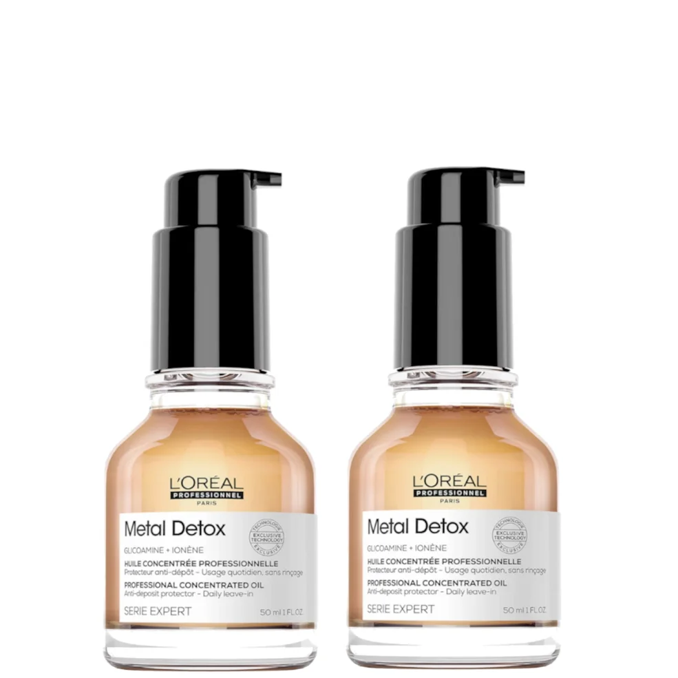 L'Oréal Professionnel Metal Detox Oil Duo Bundle Image 1