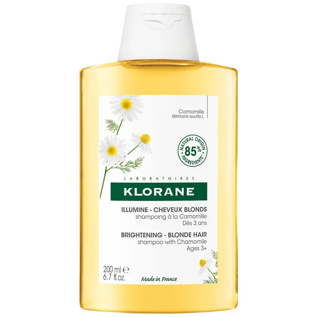 KLORANE Brightening Shampoo with Chamomile for Blonde Hair 200ml