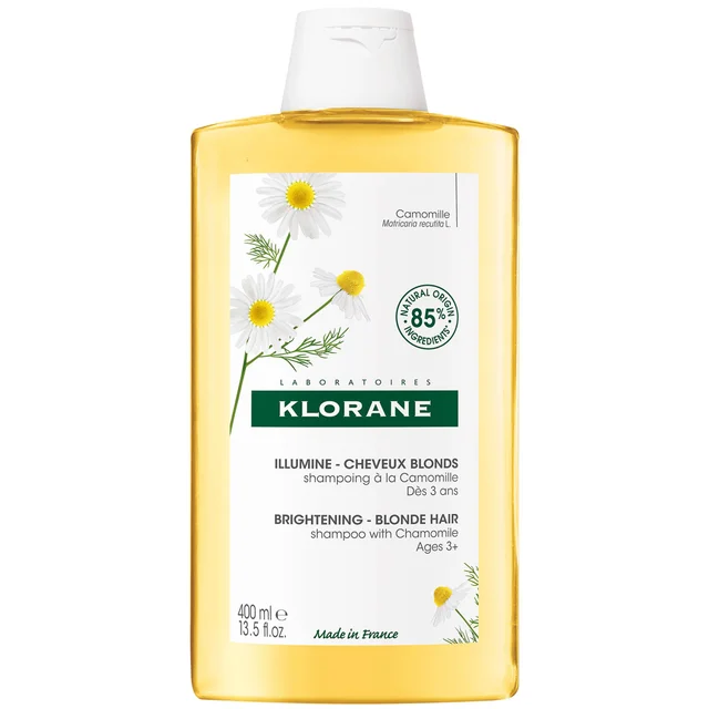 KLORANE Brightening Shampoo with Chamomile for Blonde Hair 400ml