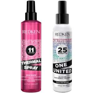 Redken Thermal Spray 250ml and One United 150ml Bundle - undefined undefined