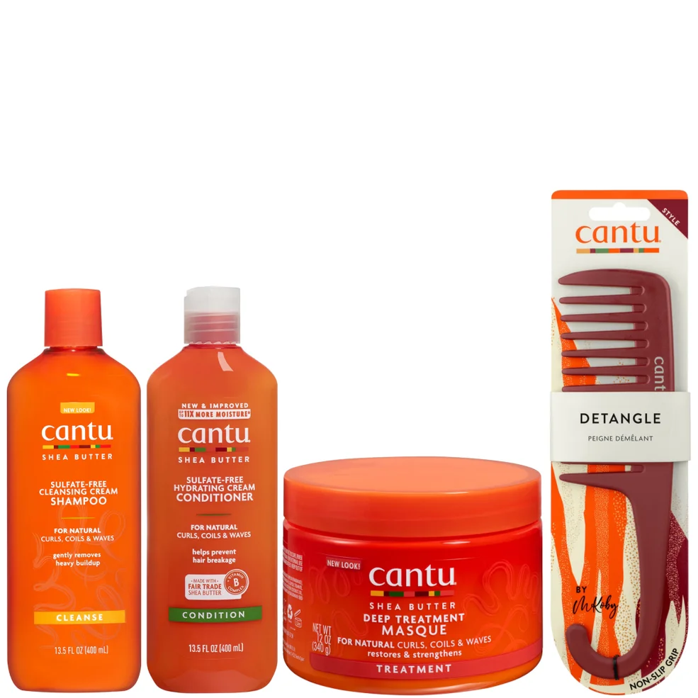 Cantu Wash Day Essentials Bundle Image 1