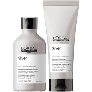 L'Oréal Professionnel Silver Shampoo and Conditioner Duo - undefined undefined