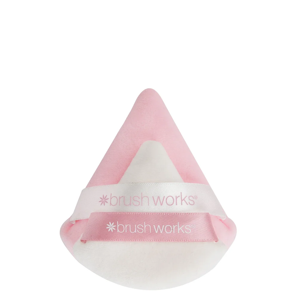 brushworks Triangle Powder Puff Duo Image 1