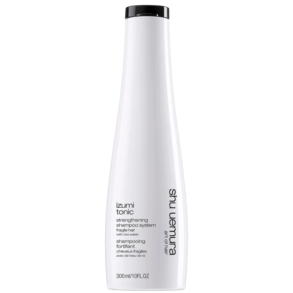 Shu Uemura Izumi Tonic Strengthening Shampoo with Rice Water for Fragile Hair 300ml Image 1