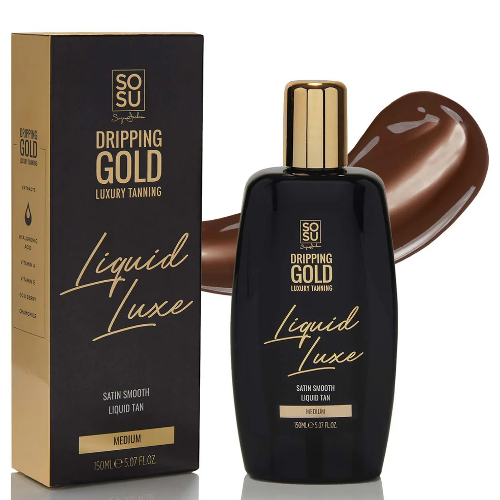 Dripping Gold Liquid Tan 201ml (Various Shades) Image 1