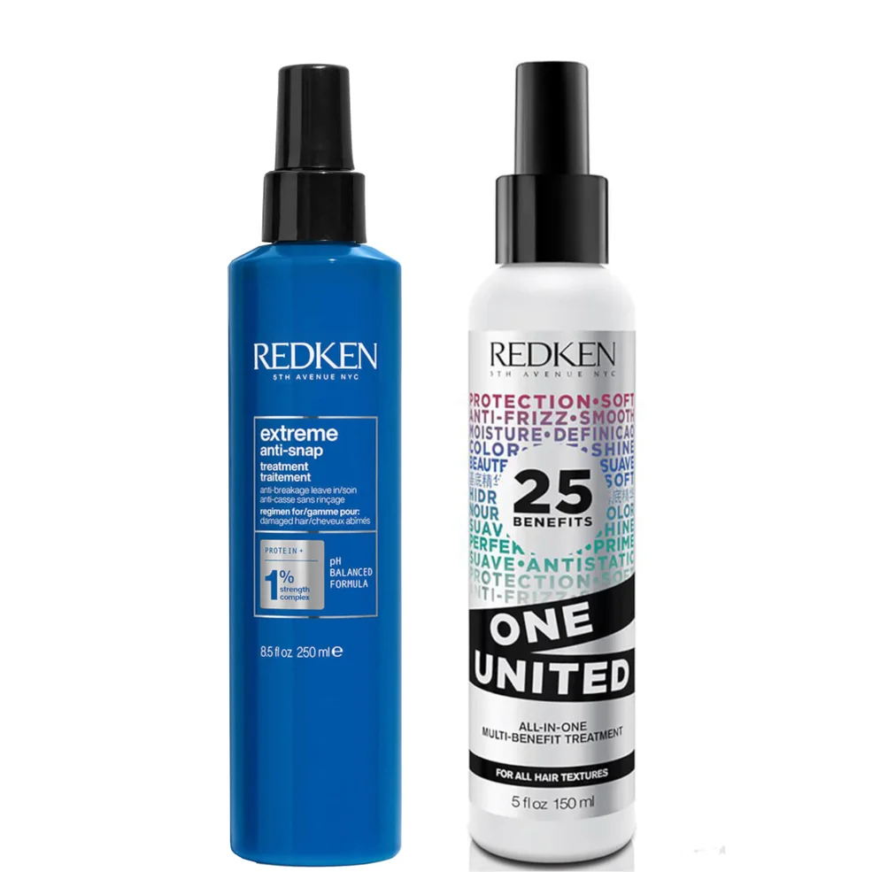 Redken Extreme Anti-Snap and One United Hair Treatment Bundle Image 1