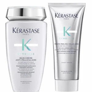 Kérastase Symbiose Anti-Dandruff Exfoliate and Cleanse Duo for Dry Scalps - undefined undefined