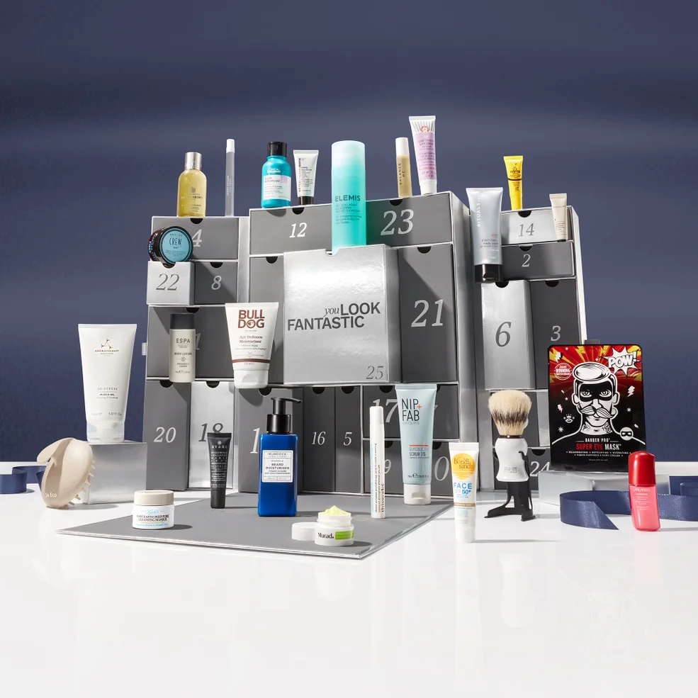 LOOKFANTASTIC Iconic Grooming Advent Calendar 2024 (worth over €480) Image 1