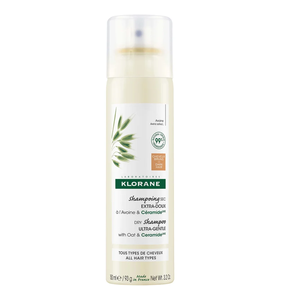 KLORANE Extra-Gentle Tinted Dry Shampoo for Brown to Dark Hair with Oat and Ceramide LIKE 150ml Image 1