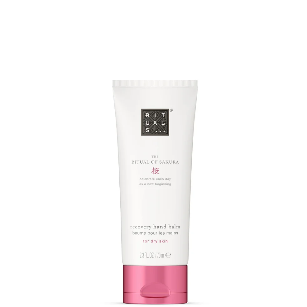 Rituals The Ritual of Sakura Floral Cherry Blossom & Rice Milk Recovery Hand Balm 70ml Image 1