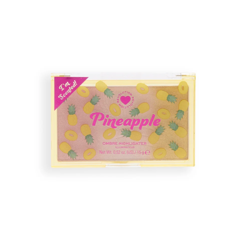 I Heart Revolution Pineapple Ombre Highlighter 15g Image 1