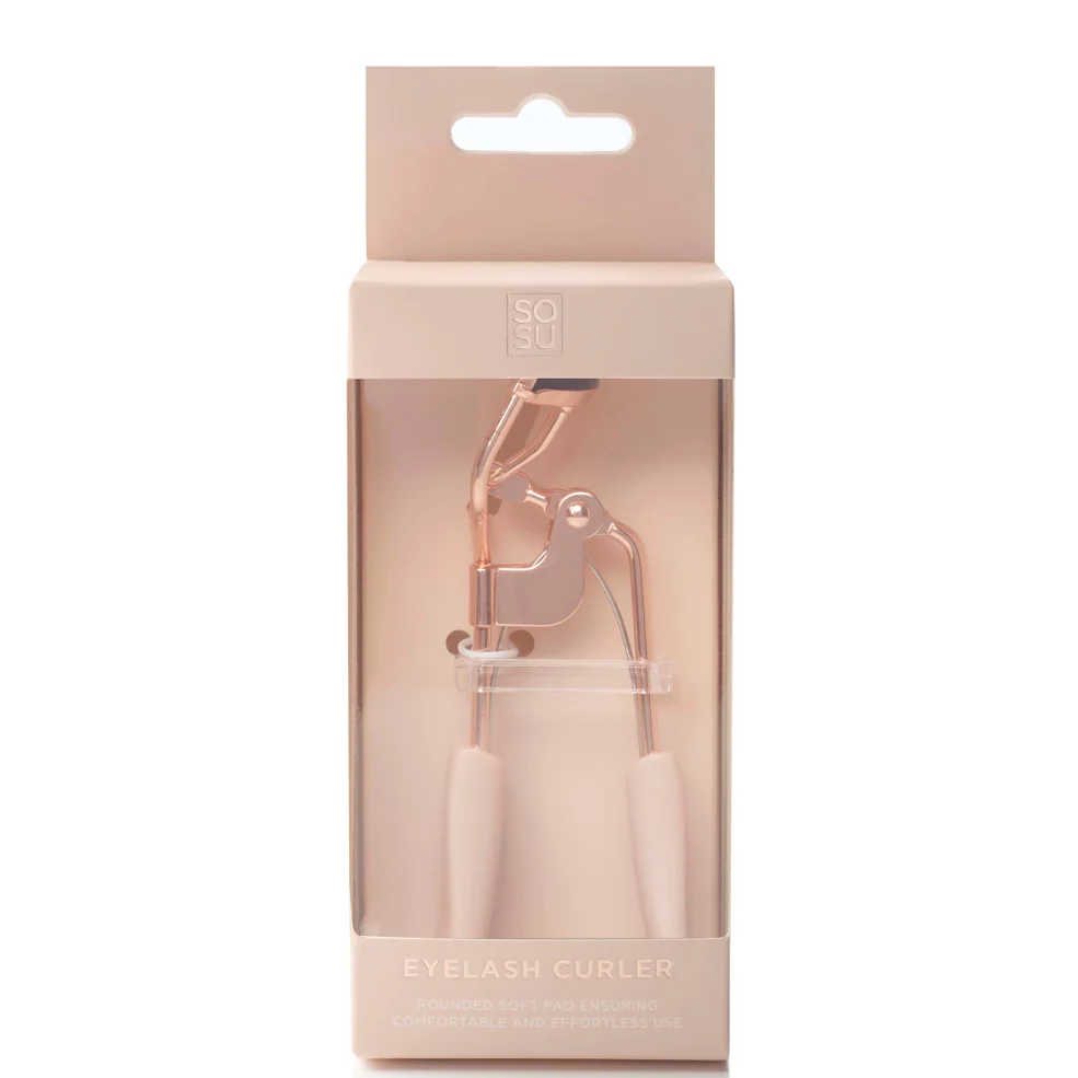 SOSU Cosmetics Pink Eyelash Curler Image 1