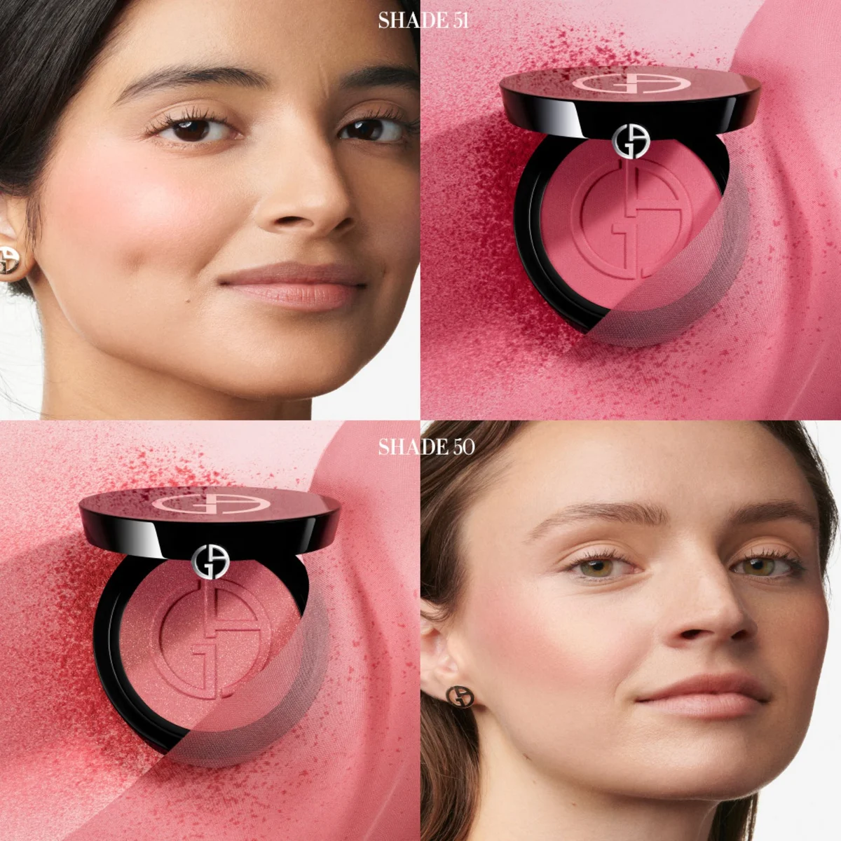 Armani Luminous Silk Glow Blush 41g (Various Shades) LOOKFANTASTIC