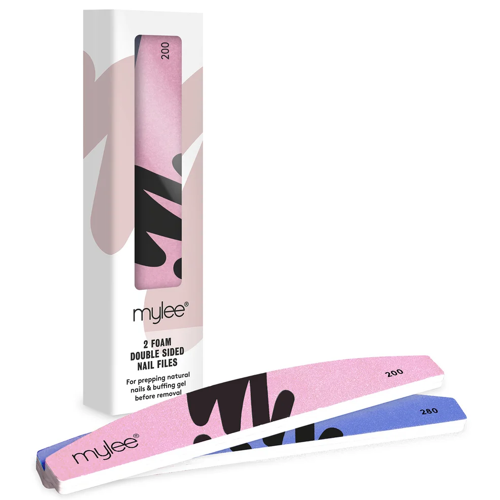 Mylee Foam Nail File - 200/280 Grit Image 1