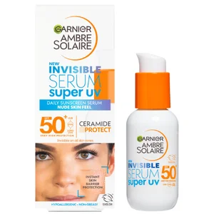 Garnier Ambre Solaire SPF 50+ Super UV Invisible Face Serum 30ml - undefined undefined