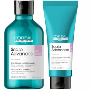 L'Oréal Professionnel Serié Expert Scalp Advanced Anti-Discomfort Hair Shampoo and Treatment Duo - undefined undefined