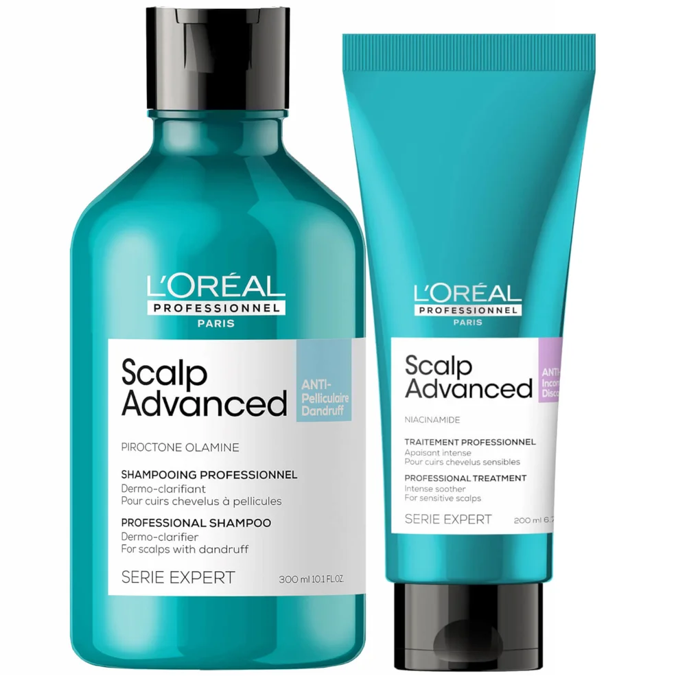 L'Oréal Professionnel Serié Expert Scalp Advanced Anti-Dandruff Shampoo and Hair Treatment Routine Image 1