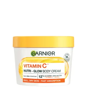 Garnier Body Superfood Nutri Glow Body Cream Vitamin C and Mango 380ml - Option Cream - Mango and Vitamin C
