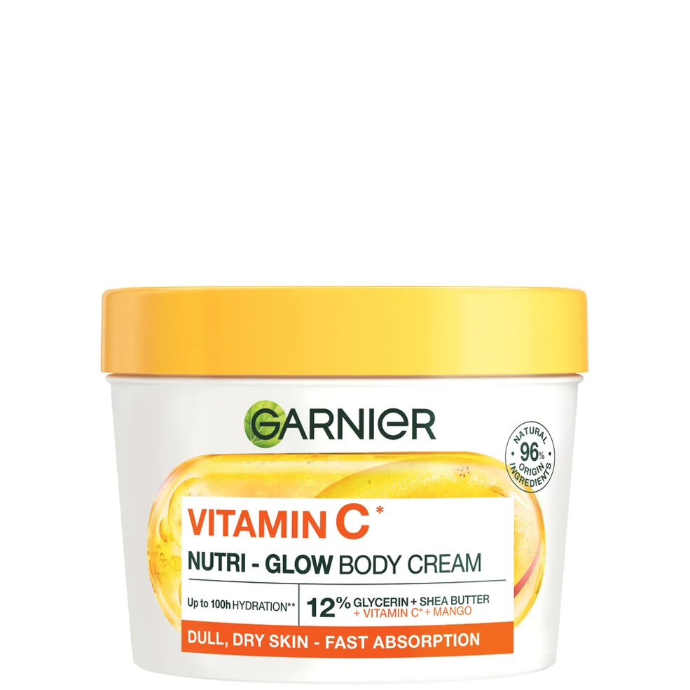 Garnier Body Superfood Nutri Glow Body Cream Vitamin C and Mango 380ml Image 1