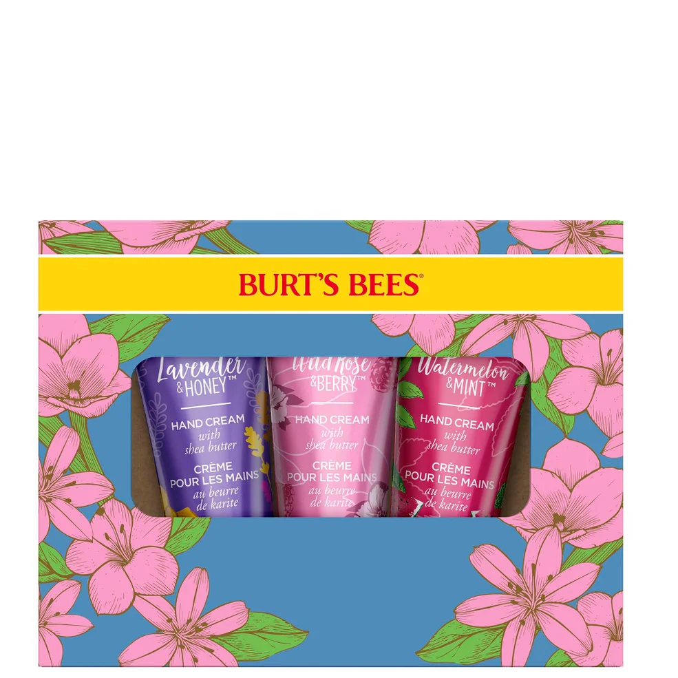 Burt's Bees Hand Cream Trio Gift Set Image 1