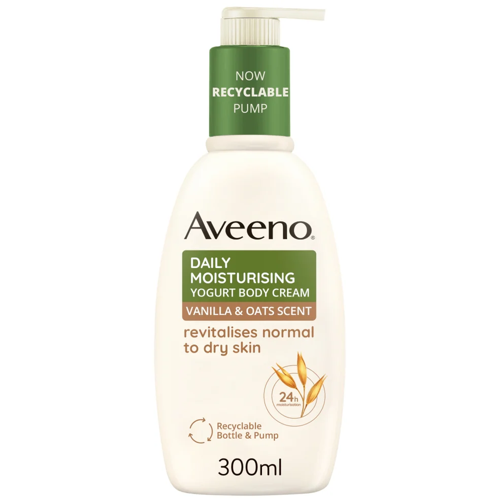 Aveeno DML Vanilla & Oat 300ml Image 1
