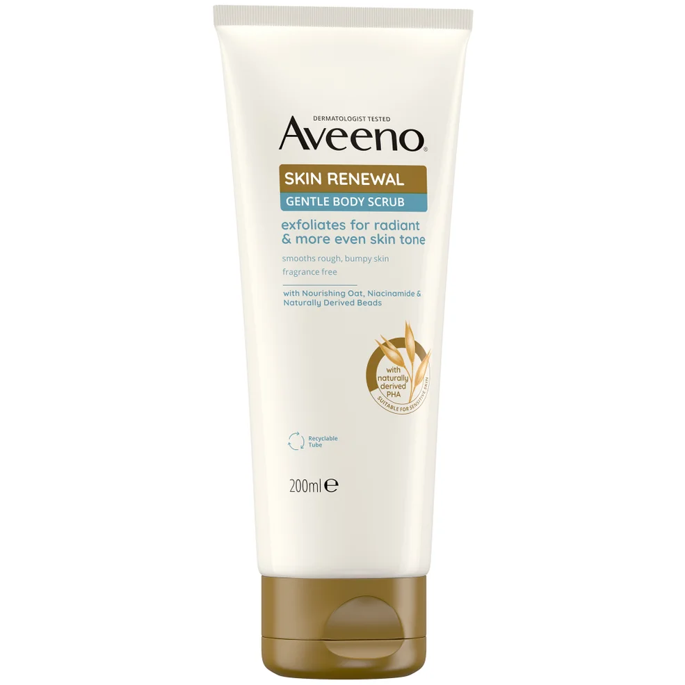 Aveeno Skin Renewal Gentle Body Scrub 200ml Image 1