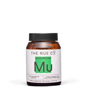 The Nue Co. Multi Mushroom Complex Supplement To Increase Focus (60 Capsules) - undefined undefined