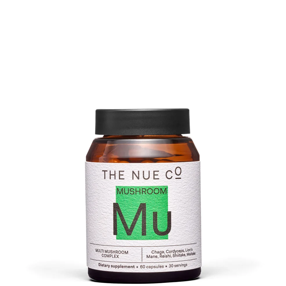 The Nue Co. Multi Mushroom Complex Supplement To Increase Focus (60 Capsules) Image 1