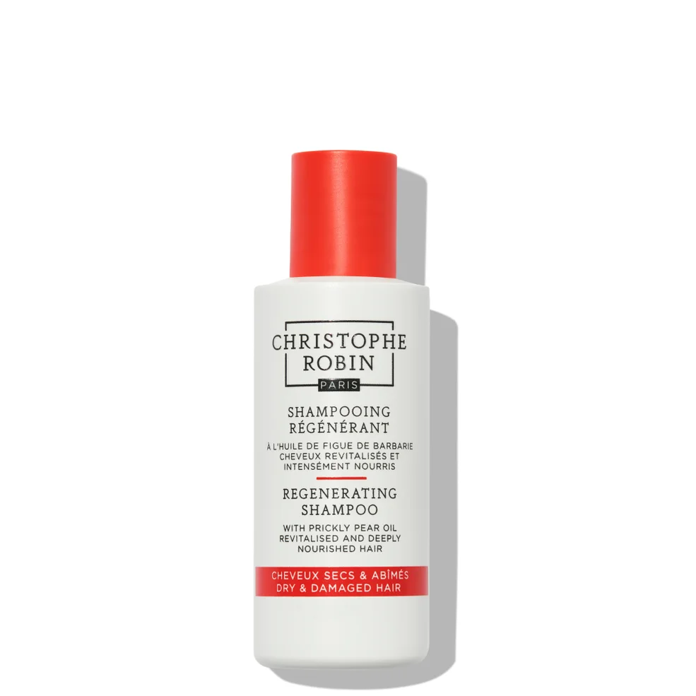 Christophe Robin Regenerating Shampoo with Prickly Pear Oil 75ml (Low Dioxane) Image 1
