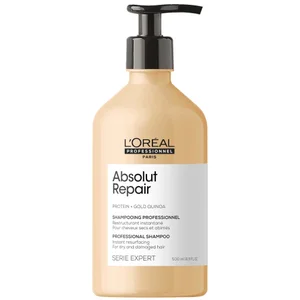 L'Oréal Professionnel Serié Expert Absolut Repair Shampoo For Dry and Damaged Hair 500ml - Size 500ml