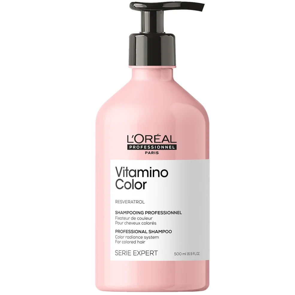 L'oreal Paris - L'Oreal Professionel Serie Expert Vitamino Color Resveratrol Shampoo For Color Radiance 500ml/16.9 Oz - 500ml/16 Image 1