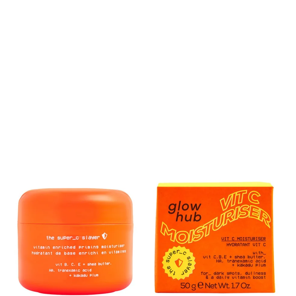 Glow Hub The Super C Slayer Vitamin Enriched Priming Moisturiser 50g Image 1